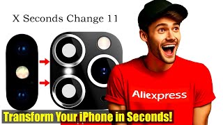 Upgrade Your iPhone with Fake Camera Lens Sticker Seconds! | iPhone 11 Pro Max Look for
