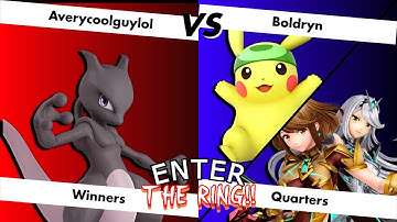 Enter the Ring #15: Winners Quarters - Averycoolguylol (Mewtwo) vs. Boldryn (Pikachu, Pyra/Mythra)