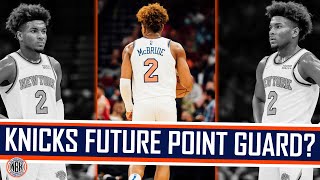 Future point guard of the Knicks? | Every point, assist \& steal from Miles McBride's career night!