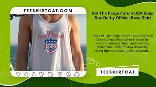 Hot The Fargo Forum USA Soap Box Derby Official Race Shirt