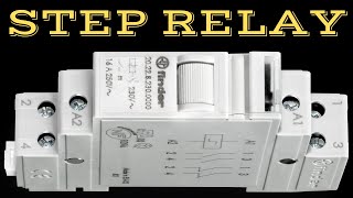 Modular Step Relay | Step Relay | Latch Relay | How Step Relay Works? | How Latch Relay Works? |