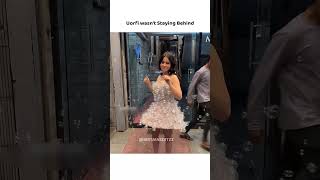 Uorfi wasn't Staying behind✨😍#shortsfeed #viralvideo #urfijaved#ytshorts #bollywood