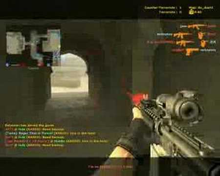 Counter-Strike:Source Aimbot Hacker Noob