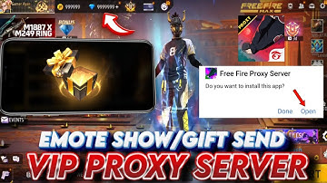 DIAMOND USE VIP PROXY SERVER HOW TO DOWNLOAD | GAMEPLAY PROXY SERVER | VIP FFKIPAS BETA PROXY SERVER