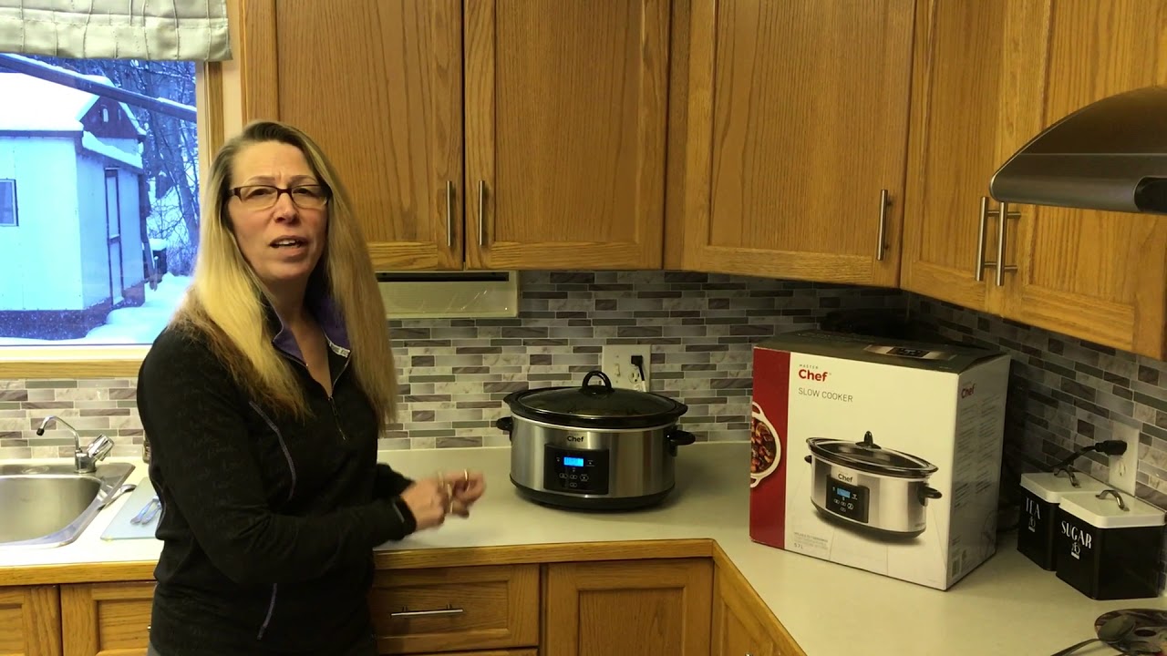 Canadian Tire Master Chef Programmable Slow Cooker YouTube