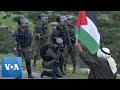 Palestinians Clash with Israel Security Forces During Peace Plan Protest in Occupied West Bank
