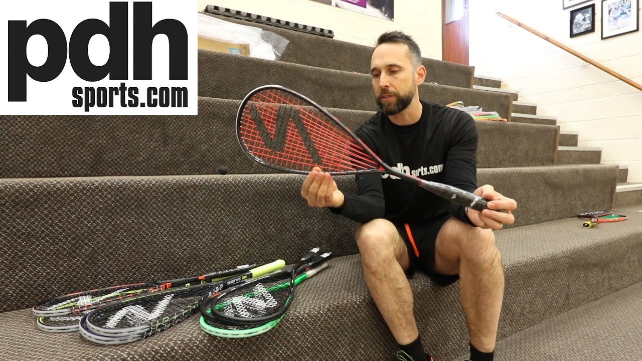 Salming Forza Pro Squash Racquet Raquette avec la garantie complète du fabricant 