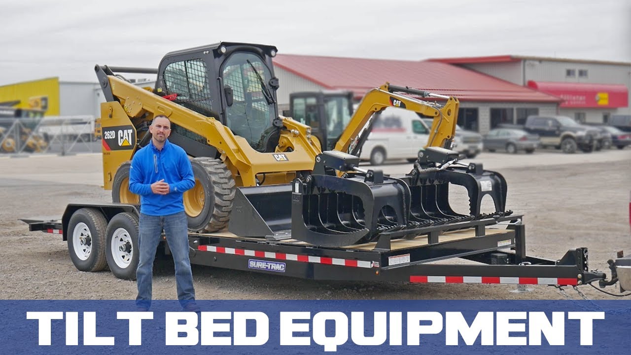 enclosed space Sure-Trac Tilt Bed Equipment Walk-Around