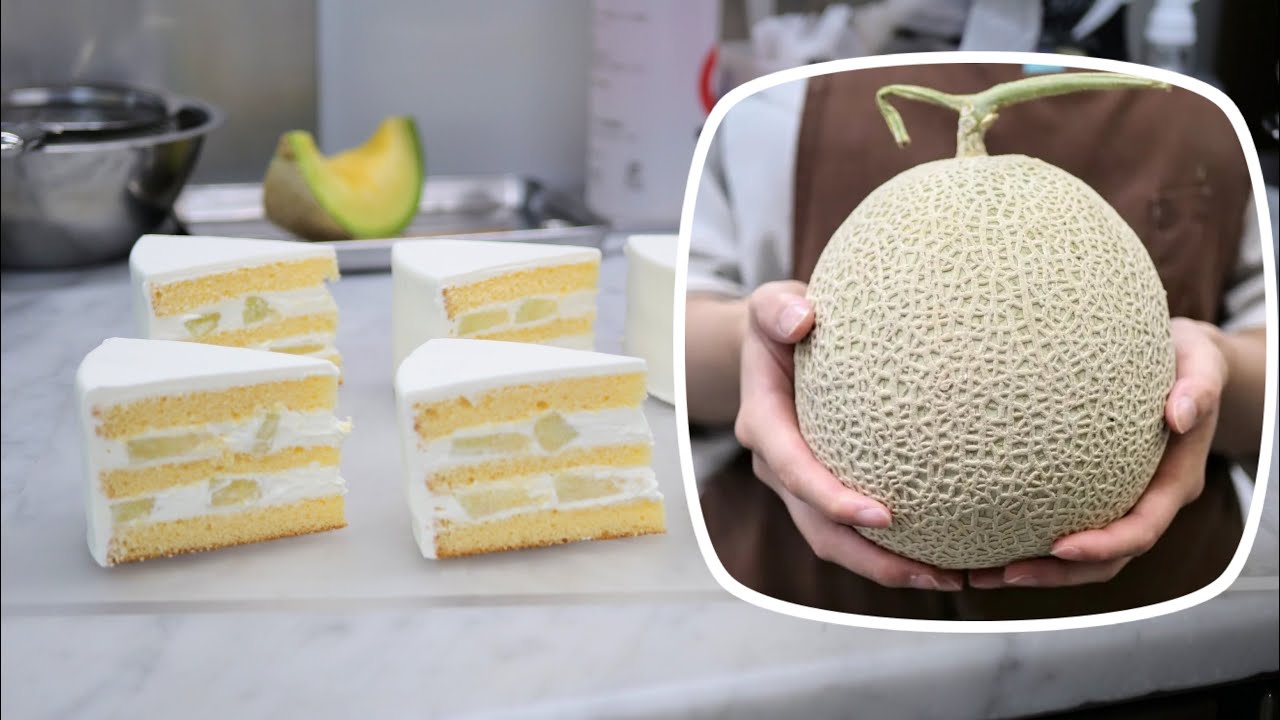 Я получил самую лучшую дыню, поэтому постарался приготовить самый лучший дынный торт.