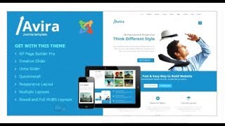 Avira - Responsive Multipurpose Joomla Theme With Page Builder | Themeforest Templates