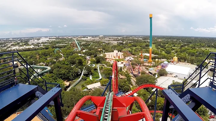 SheiKra Front Row POV Ride at Busch Gardens Tampa ...