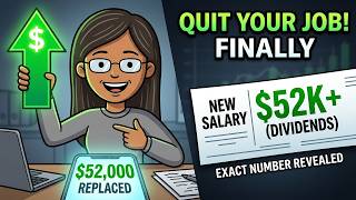 Details She Replaced Her $52K Salary With Dividends  {Here's the Exact Number] Update