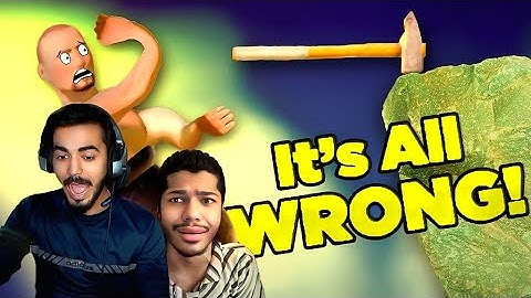 FIRST TIME PLAYING GETTING OVER IT... HUGE MISTAKE #gettingoverit #gameplay #gaming