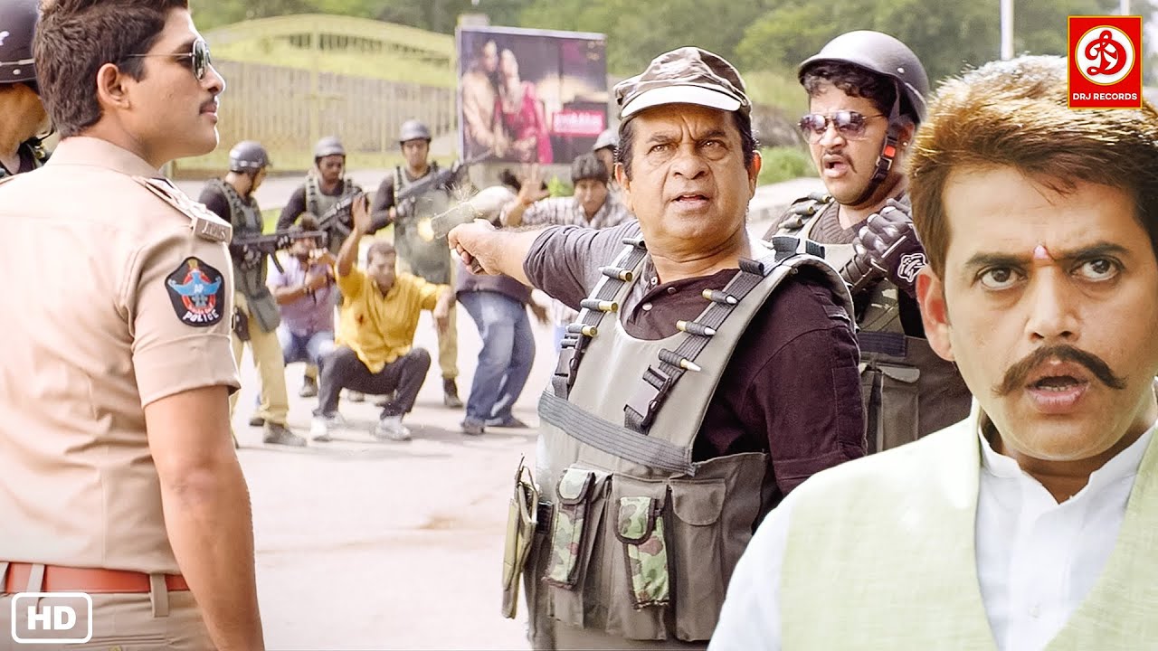 देखिये ब्रह्मानंद ने अल्लू अर्जुन से मिलकर कैसे मंत्री रवि किसन के लंका में आग लगाकर बर्बाद कर दिया