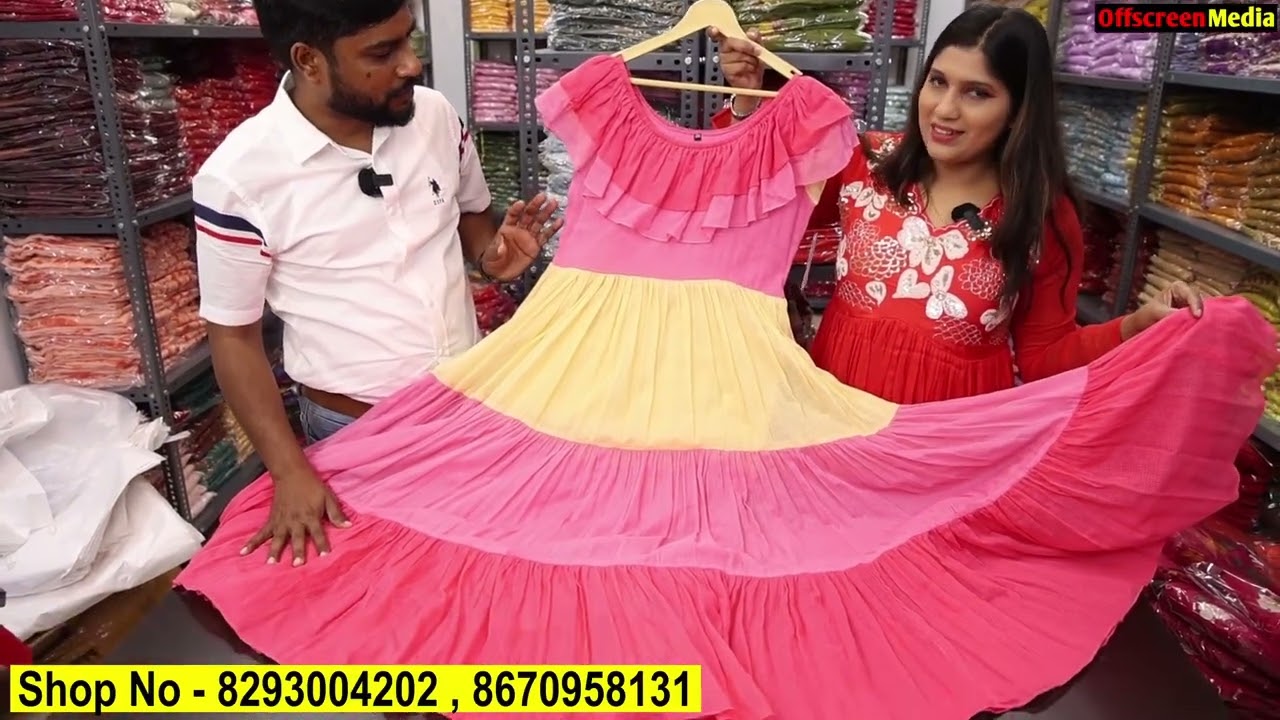 Mul Chanderi & Kota 1 piece dress from Samra Fashion Barabazar, Kolkata Manufacturer & Wholesaler