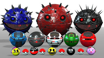 Robot Pacman vs Monster Robot Pac vs monster