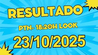 Resultado do jogo do bicho ao vivo - PTN  RIO -18:20H  23/10/2025