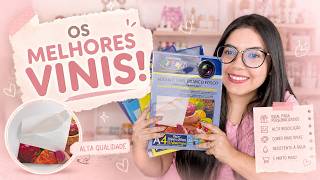 Esses são os MELHORES VINIS imprimíveis para papelaria personalizada!