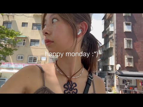 台湾で半日ひとり旅 🥣  朝ごはん食べて、街を歩く :*) ENG SUB.