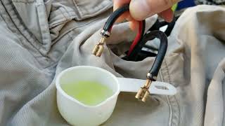 Cleaning corroded copper or brass connectors quickly