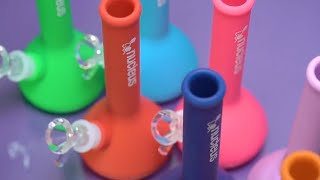 Skinny Neck Silicone Beaker Bong | by Nucleus