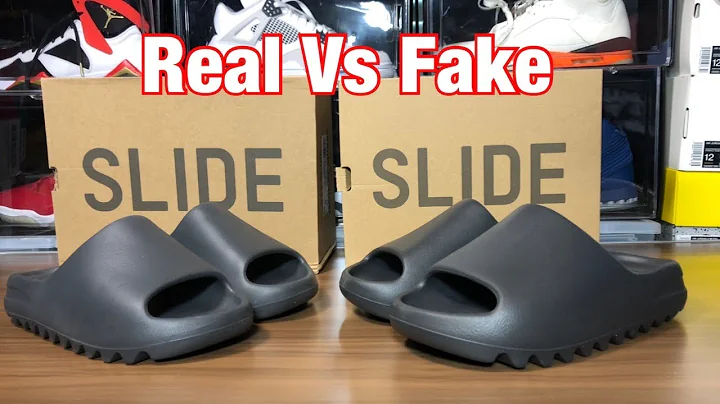 Adidas Yeezy Slide Onyx Real Vs Fake Review.