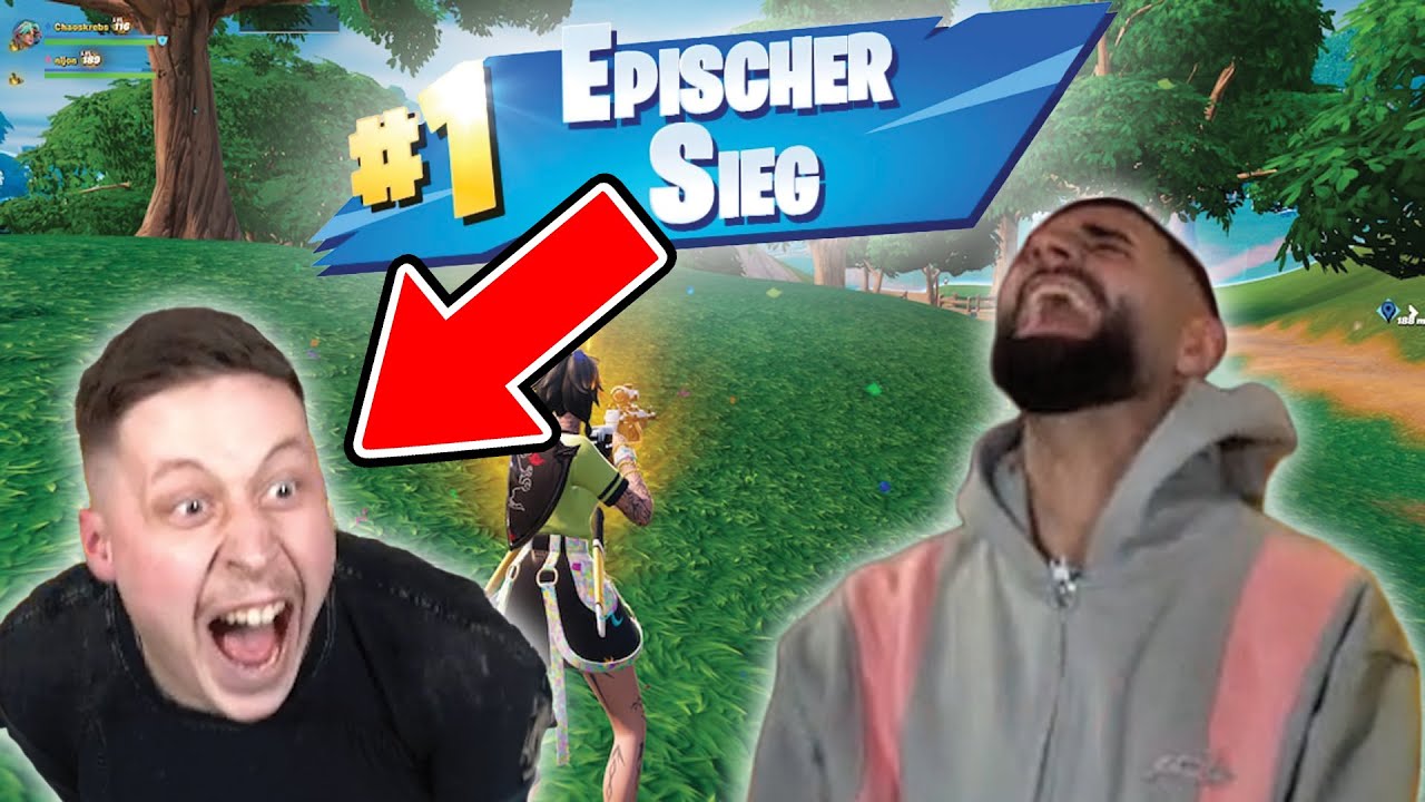 Jordan & Semih 1 gegen 1 FORTNITE ohne AUSRASTEN (geht schief)