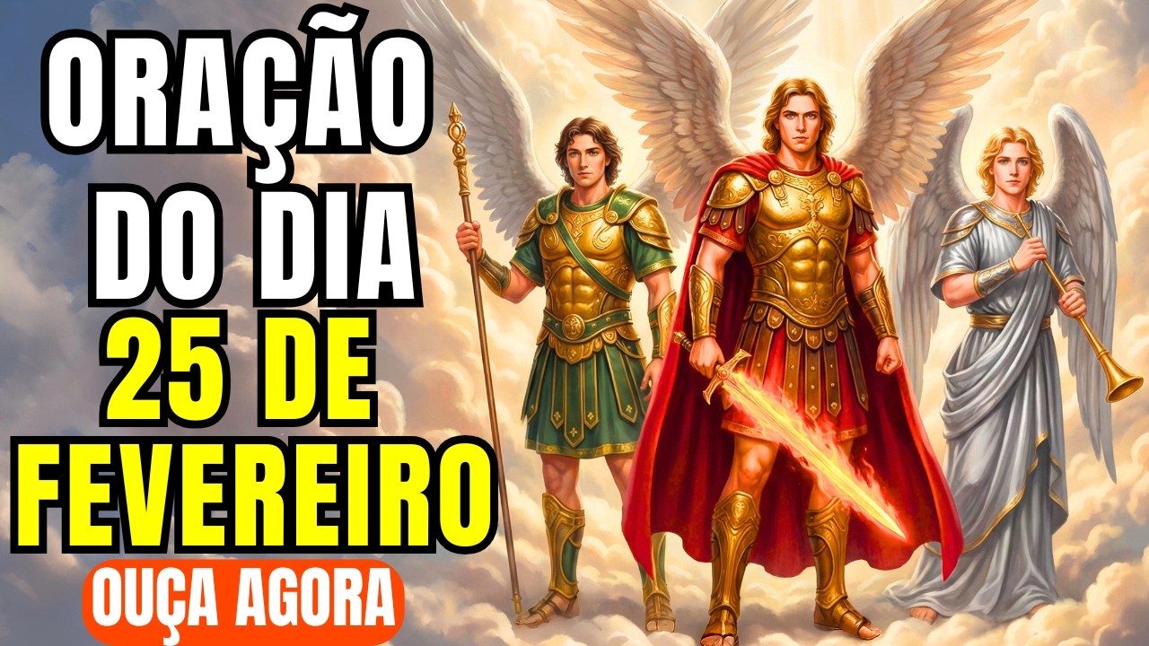 Os 3 Arcanjos AGEM HOJE Dentro do Seu Lar — Paz, Proteção e Livramento — Reze Comigo