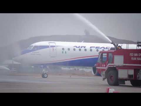 Air Peace Shows Off Luxury Features Inside Its Second Brand New 124-seat E195-E2 Aircraft