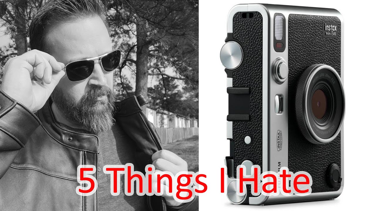 Fujifilm Instax Mini Evo Five things I Hate About the Camera - YouTube