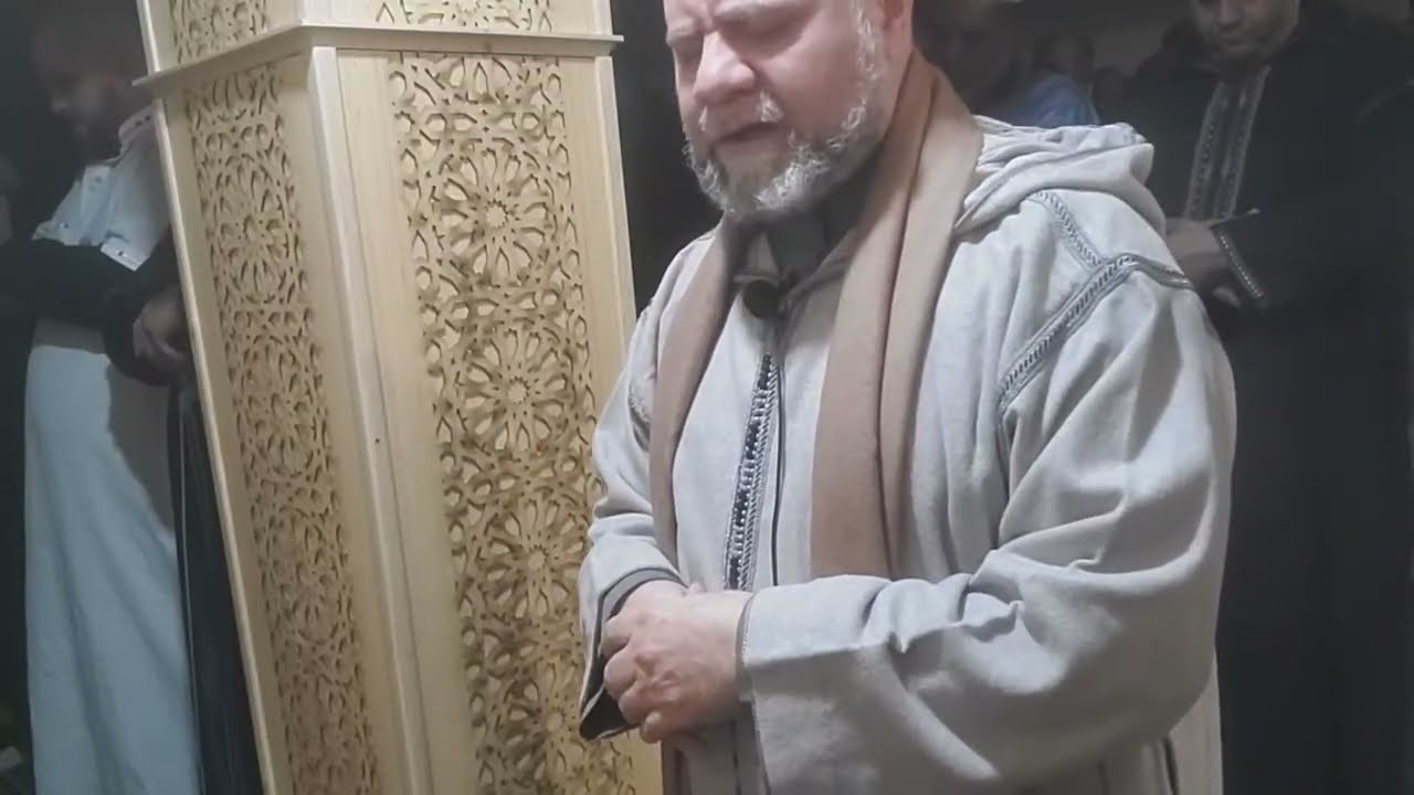 صلاة العشاء والتراويح واستراحة ايمانية مع فضيلة الشيخ أحمد عبد الرزاق