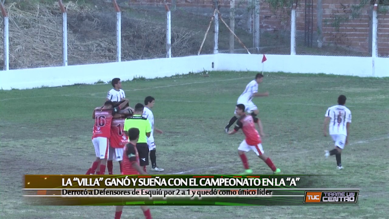 canal 7 teletica Villa Dolores 2 - Defensores de Esquiú 1