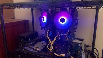 Mining Rack Update! 3x XFX RX580 and 2x GTX 1060 Mining on NiceHash. Earn $ While you sleep today.