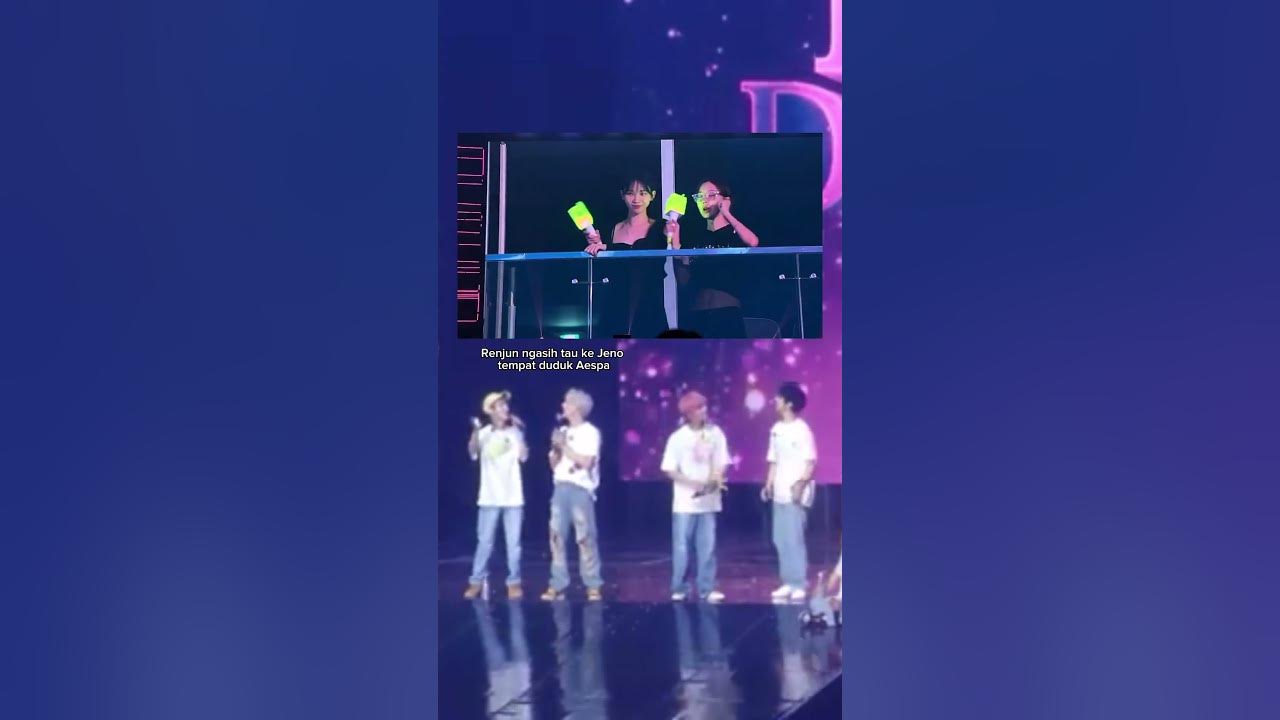 Aespa Moment at NCT DREAM CONCERT TDS2 encore (Jenrina ft. Jaeminjeong)
