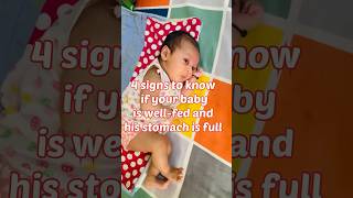 4 Signs If Your Baby Is Getting Enough Milk & His Stomach Is Full