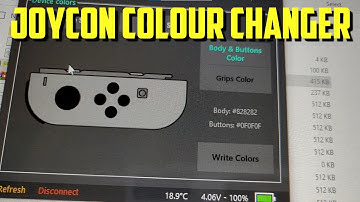 How to change the Joycon Colours after a shell change