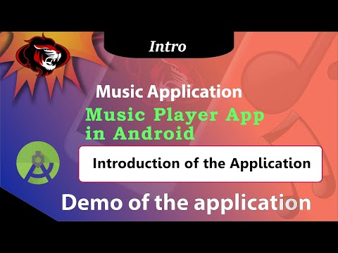 Download music player app source code | Music Player App Intro Build with Java