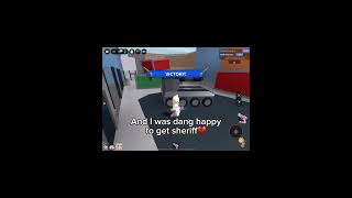 JUST PLAY THE GAME 😭 #mmv #roblox #sheriff 