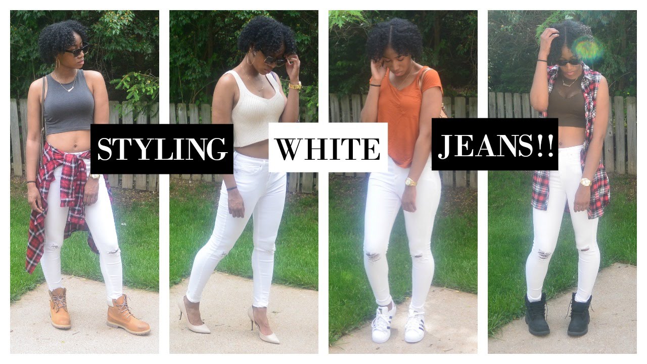 How I Style: White Jeans for Spring & Summer (Feat. Topshop's "Jamie" Jeans)!!