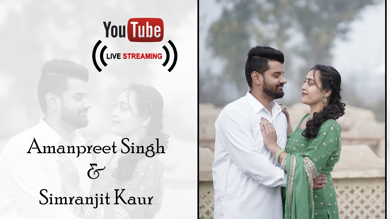 Live. Wedding Ceremony On  Amanpreet Singh Weds Simranjit Kaur On.-11-01-2026