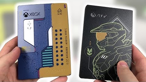 PC? MAC? PS4? PS5? Xbox Game Drive 2TB Master Chief Unboxing