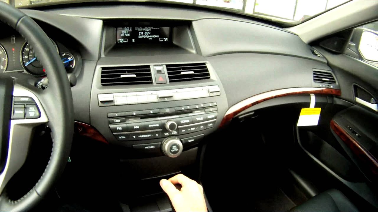 2012 CROSSTOUR Interior, Dashboard, Instruments. - YouTube