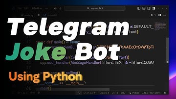 Create a Fun Joke Bot for Telegram Using Python 😂 | Step-by-Step Guide