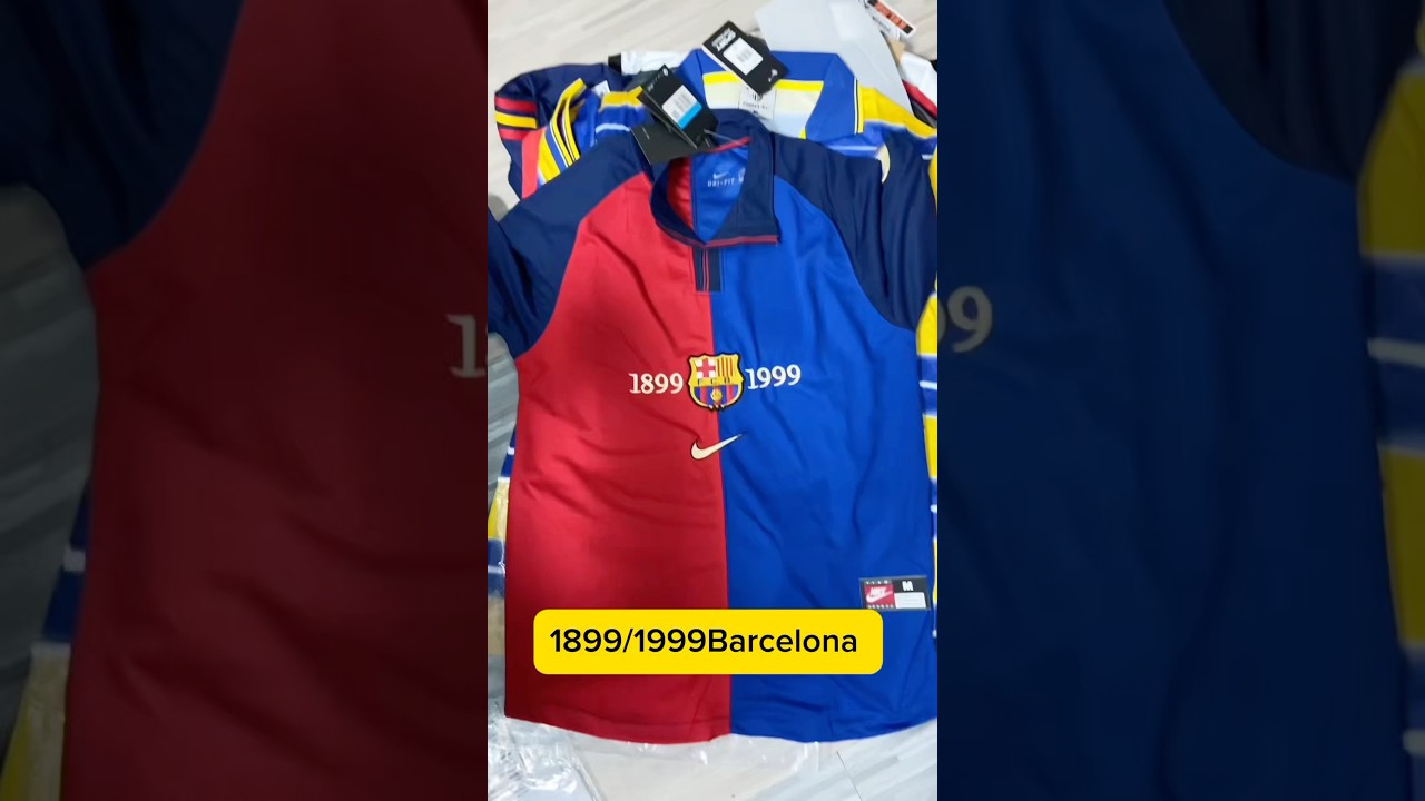 1899/1999 Barcelona retro jersey Customized 
