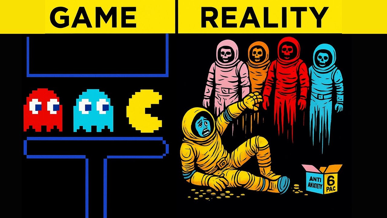 Pac-Man’s Dark Secret They Never Told You 👻 | Hidden Lore Revealed