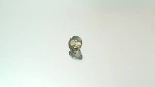 Unbehandelter Schöner Gelb-Grüner Saphir Im Sunburst Tm Rundschliff John Dyer Mit 1,52 Ct.