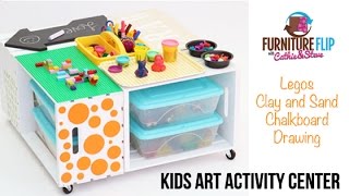 Join cathie & steve in this edition of furniture flip as they
transform wooden crates into the ultimate kid’s craft table!
all-in-one play station will ...