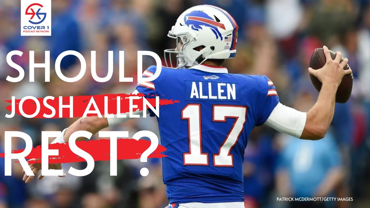 Should the Buffalo Bills rest Josh Allen this week? | FFT - YouTube