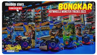 VinnBim Toys || Bongkar Hotwheels Monster Trucks 2023