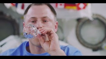 Fluid Dynamics Beyond Earth: Moving Water in Space (8K Ultra HD)